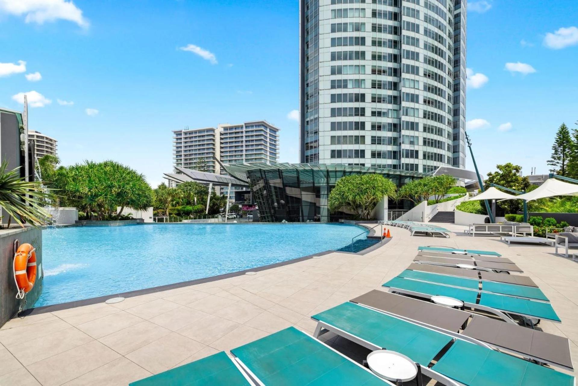 Q Tower At Surfers Paradise - Self Contained Apartments Gold Coast Luaran gambar