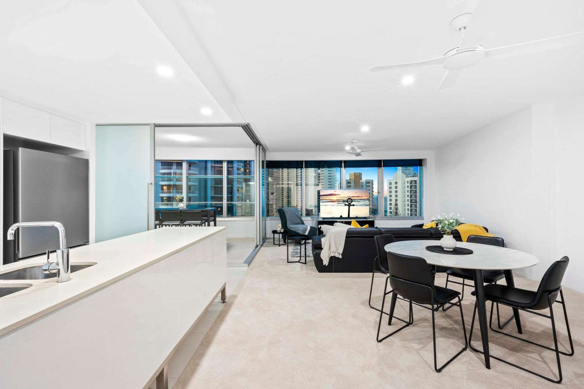 Q Tower At Surfers Paradise - Self Contained Apartments Gold Coast Luaran gambar