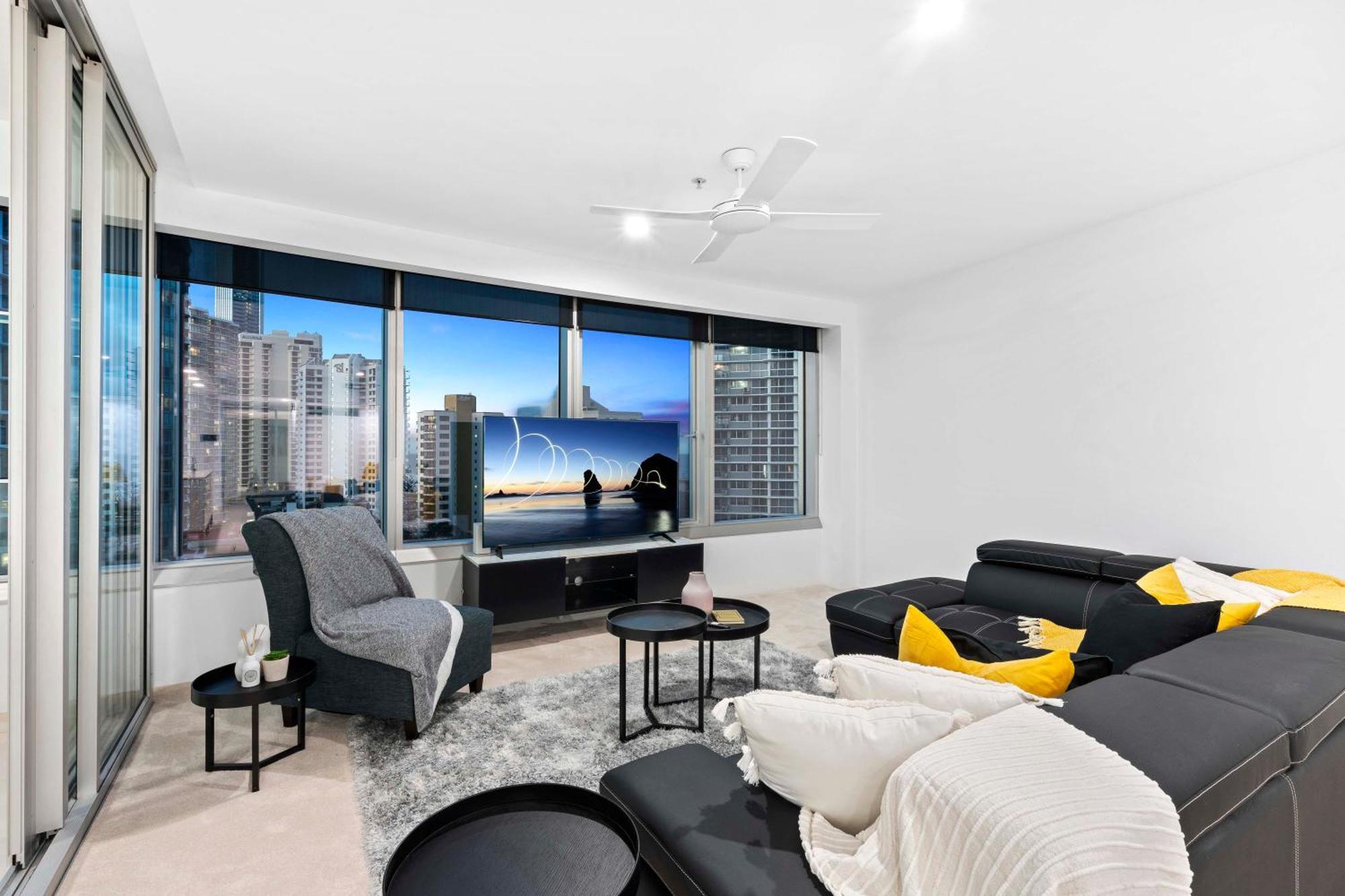 Q Tower At Surfers Paradise - Self Contained Apartments Gold Coast Luaran gambar